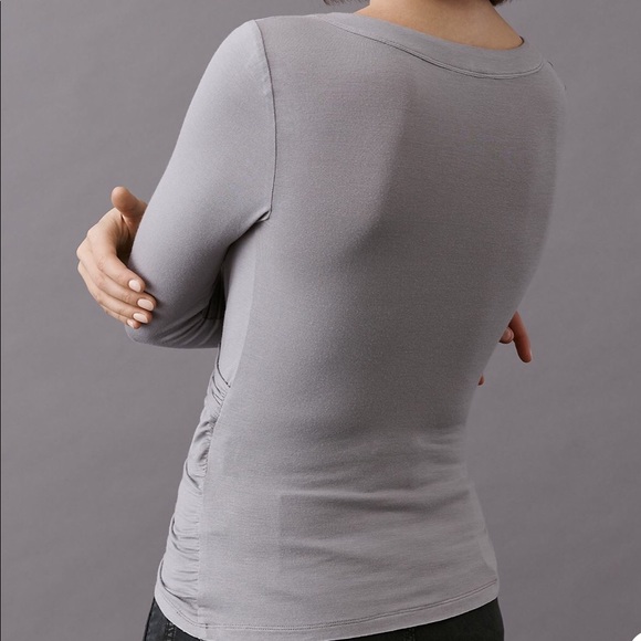 ANTHROPOLOGIE Ally Ruched Top - Picture 4 of 4